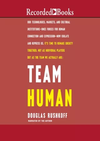 READ⚡[PDF]✔ Team Human