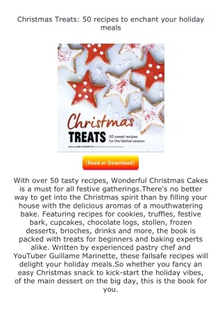 [PDF]❤READ⚡ Christmas Treats: 50 recipes to enchant your holiday meals