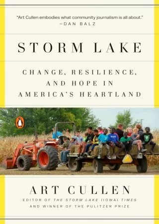 ⚡[PDF]✔ Storm Lake: Change, Resilience, and Hope in America's Heartland