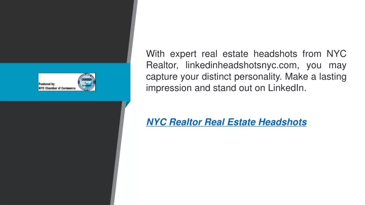 with expert real estate headshots from