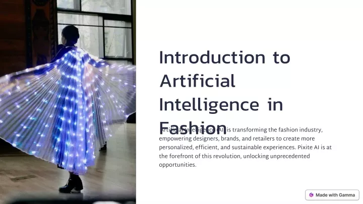 introduction to artificial intelligence in fashion