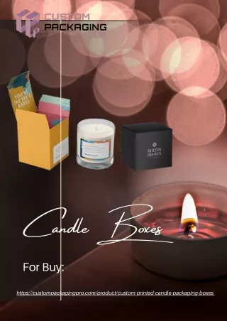 candle boxes