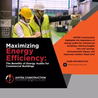 Maximizing Energy Efficiency The Benefits of Energy Audits for Commercial Buildings