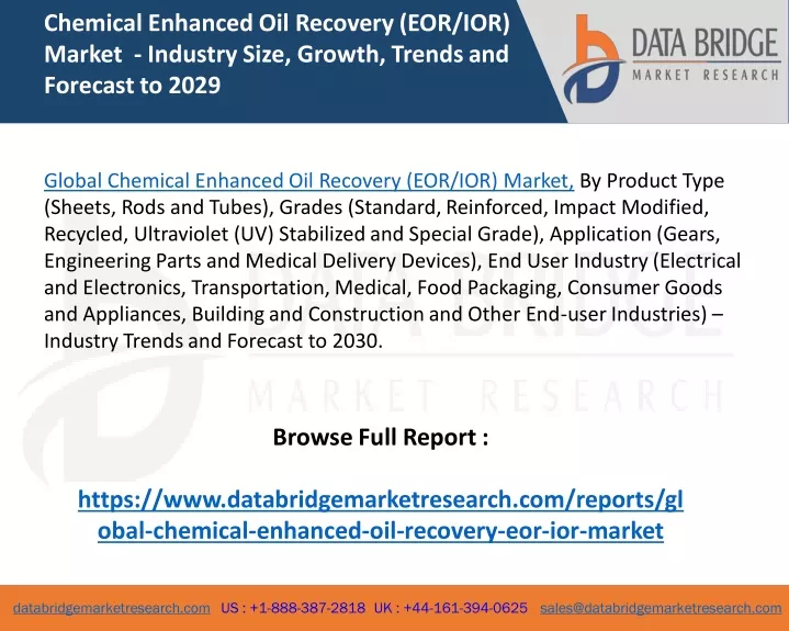 chemical enhanced oil recovery eor ior market