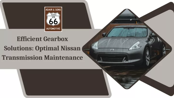 efficient gearbox solutions optimal nissan