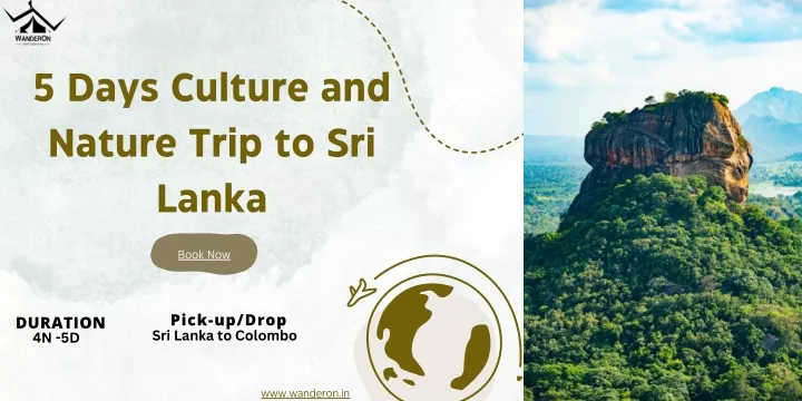 5 days culture and nature trip to sri lanka