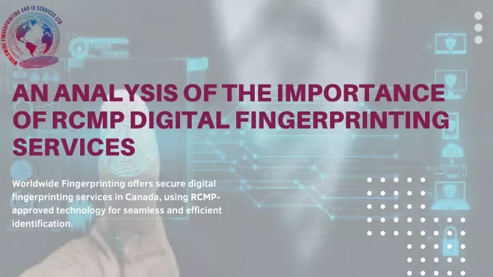 an analysis of the importance of rcmp digital