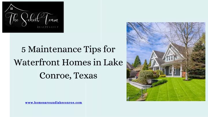 5 maintenance tips for waterfront homes in lake