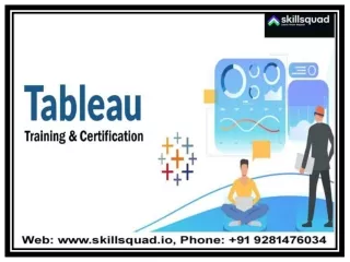 Tableau Certification Training Courses In Hyderabad-Skillsquad