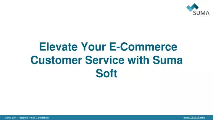 elevate your e commerce customer service with suma soft