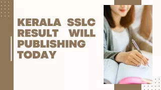 KERALA SSLC RESULT WILL PUBLISHING TODAY