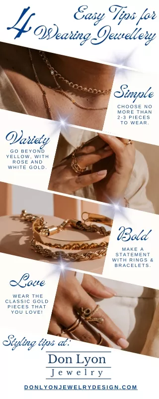 Easy Tips for Wearing Jewelry by Don Lyon Jewelry