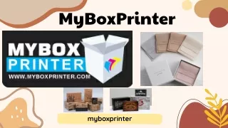 The Best Company in US for Custom Box Printing