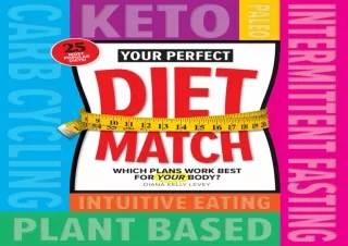 get [PDF] Download Your Perfect Diet Match: Which Plans Work Best