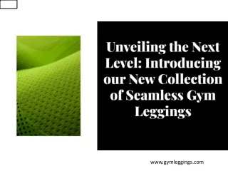 Upcoming Coolest Collection of Seamless Leggings