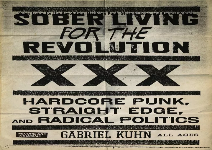 sober living for the revolution hardcore punk