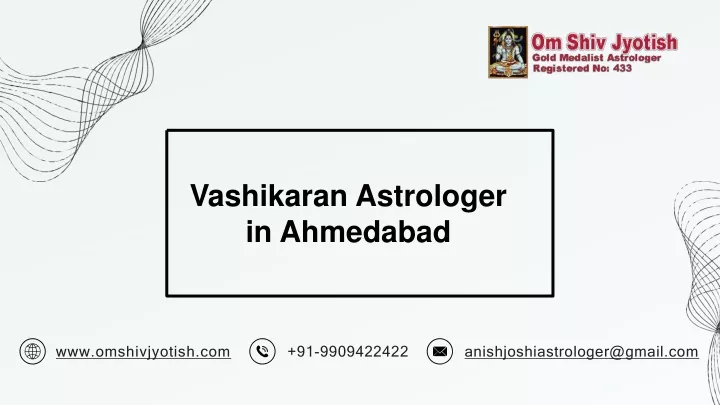 vashikaran astrologer in ahmedabad