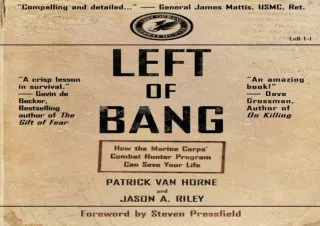 ❤ PDF/READ ⚡  Left of Bang: How the Marine Corps' Combat Hunter P