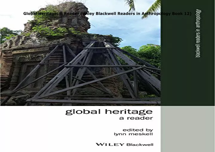 global heritage a reader wiley blackwell readers