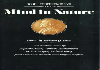 PDF✔️Download❤️ Mind in Nature