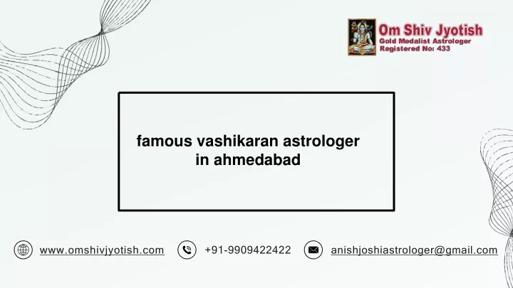 famous vashikaran astrologer in ahmedabad