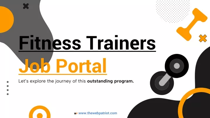 fitness trainers job portal