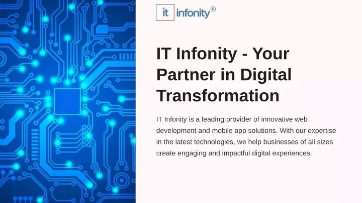 it infonity your partner in digital transformation
