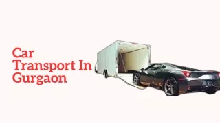 car transport in gurgaon