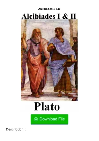 download⚡[PDF]❤ Alcibiades I & II