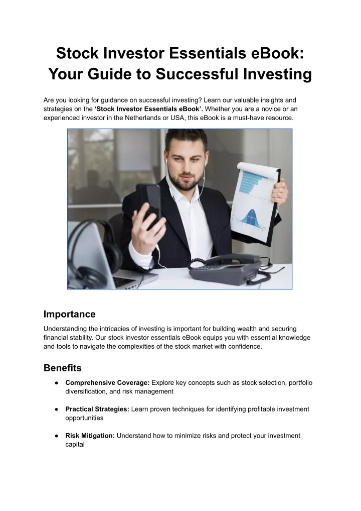 stock investor essentials ebook your guide