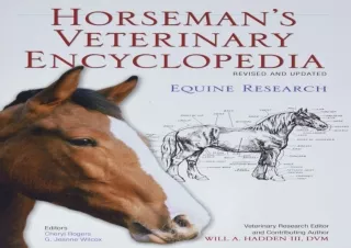 ❤ PDF/READ ⚡  Horseman's Veterinary Encyclopedia, Revised and Upd