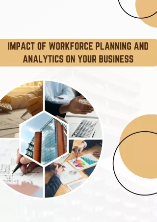 Impact of Workforce Planning and Analytics on Your Business
