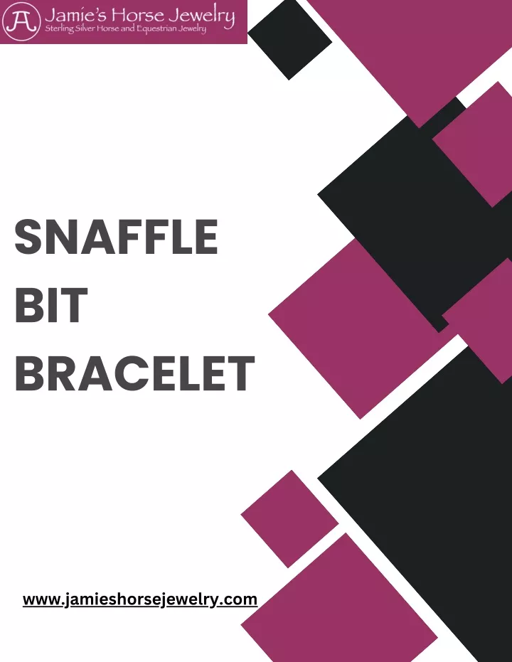 snaffle bit bracelet