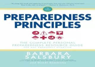 get [PDF] Download Preparedness Principles: The Complete Personal