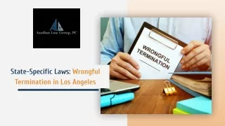 State-Specific Laws: Wrongful Termination in Los Angeles