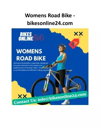 Womens Road Bike - bikesonline24