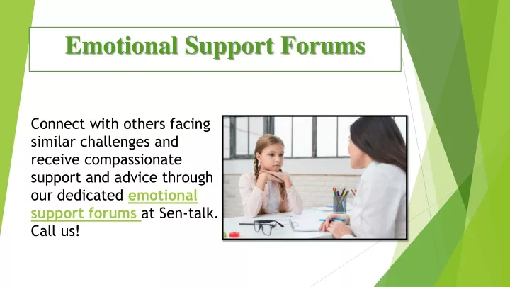 emotional support forums