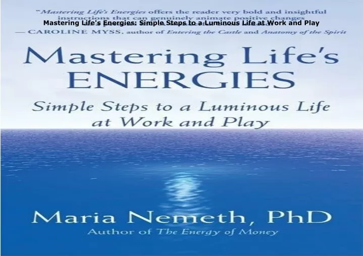 mastering life s energies simple steps