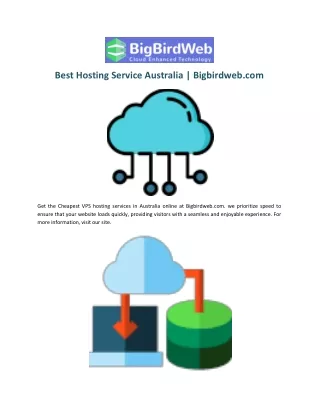 Best Hosting Service Australia | Bigbirdweb.com