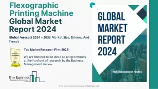 Flexographic Printing Machine Global Market Report 2024