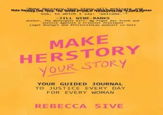 Ebook❤️(download)⚡️ Make Herstory Your Story: Your Guided Journal to Justice Every Day for