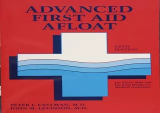 [PDF READ ONLINE] Advanced First Aid Afloat