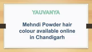 Mehndi Powder hair colour available online in chandigarh