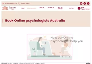 Book Your Online Psychologist Appointment Today