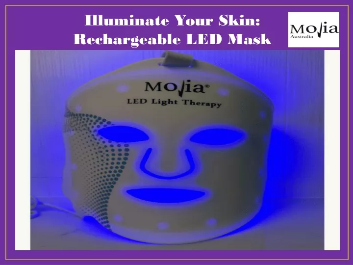 illuminate your skin rechargeable led mask