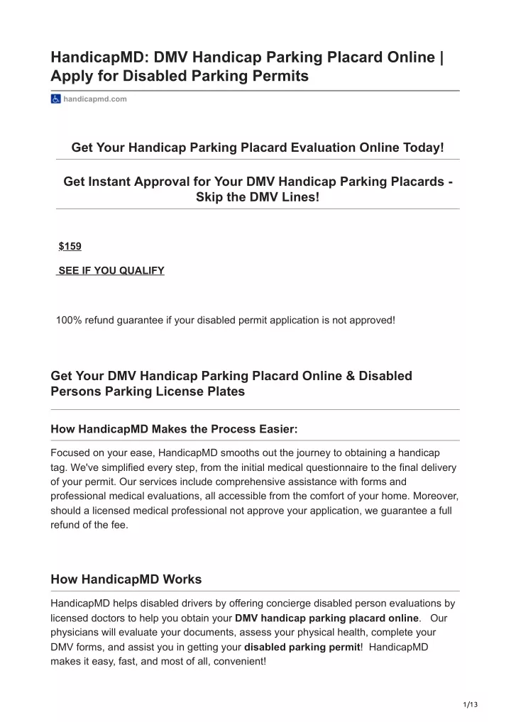 handicapmd dmv handicap parking placard online