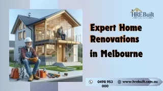 Expert Home Renovations in Melbourne