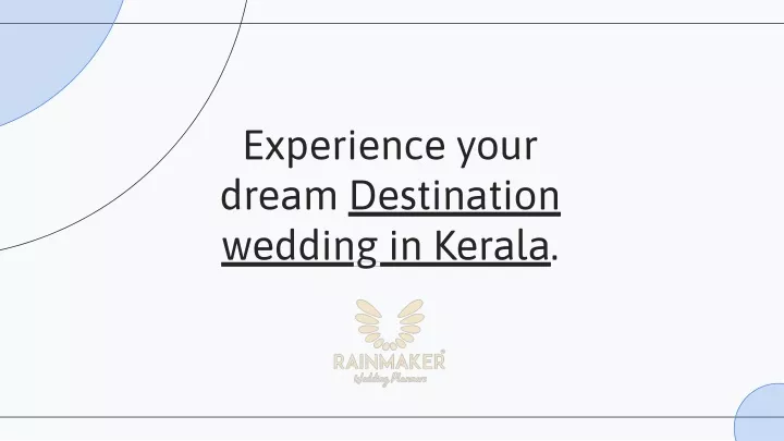 experience your dream destination wedding