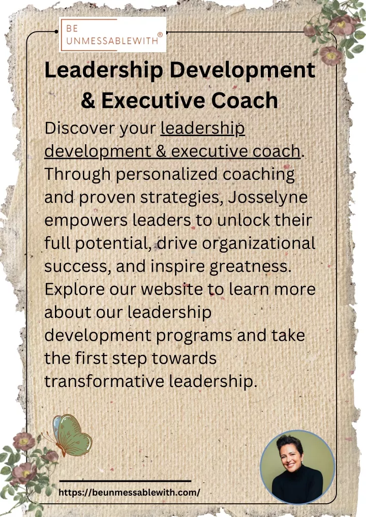 notes leadership development executive coach