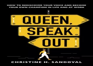 ❤ PDF/READ ⚡/DOWNLOAD  Queen, Speak Out: How to Rediscover Your V